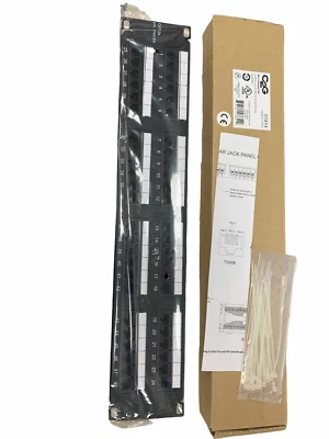 NIB C2G 37198 48 Port Cat5E 110 Type Patch Panel - Image 1 of 2