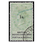 British Bechuanaland Stamps 1888 Ovpt1s On 1 Shilling Green Sg28 Used  F665