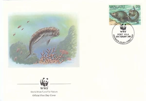 Dugong WWF Vanuatu FDC #2 1988 (145237) - Imagen 1 de 1