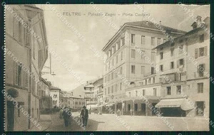 Belluno Feltre Palazzo Zugni Porta Castaldi cartolina RB7815 - Imagen 1 de 2