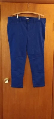 Женские брюки бонго плюс узкие длина до лодыжки синие размер 18 Вт - Изображение 1 из 4