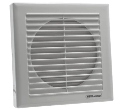 SANDASDON ASPIRATORE DA INTERNO MONTAGGIO A PARETE/SOFFITTO 12W COPERTURA 130MQ IPX4