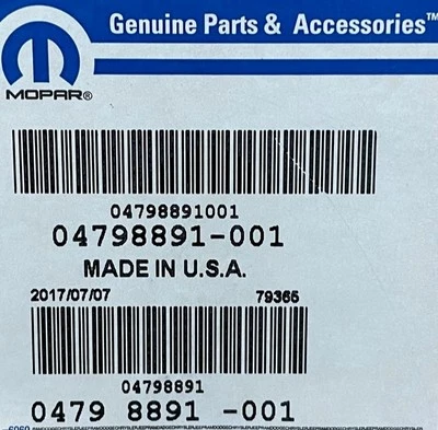 SE ADAPTA A JEEP GRAND CHEROKEE 1996-1998 FASCIA DELANTERA 4798891 - NUEVO FABRICANTE DE EQUIPOS ORIGINALES 4798891 Foto 1 de 4