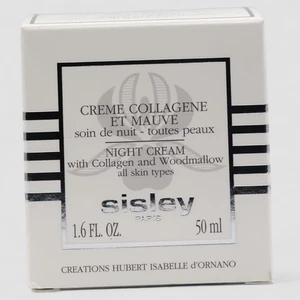 Sisley Paris Night Cream with Collagen and Woodmallow for All Skin Types 1.6 OZ. - Picture 1 of 8