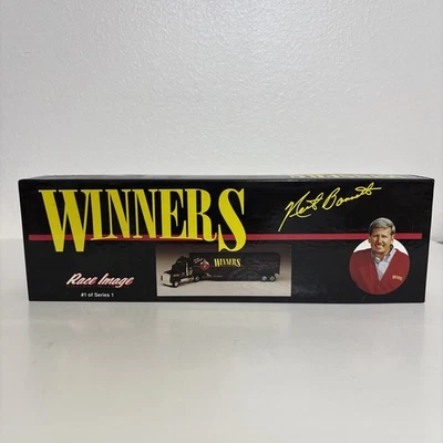Imagen de carrera de ganadores ERTL 1995.  Remolque NASCAR #1 serie 1 Neil Bonnet. Foto 1 de 4