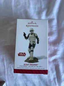 2014 Star Wars: Return Of The Jedi Scout Trooper Hallmark Keepsake Ornament - Picture 1 of 2