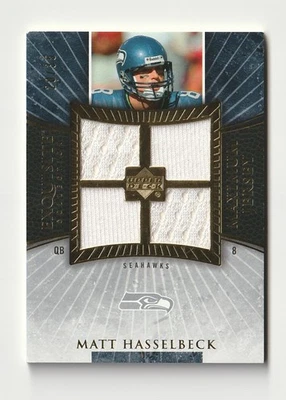 2006 Upper Deck Exquisite Collection Max Jersey Matt Hasselbeck #XXL-HA Gold /35 - Image 1 of 2