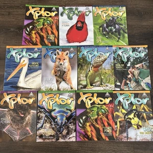 Lot of 11 Xplor Missouri Conservation Magazines Wildlife Nature Animals Kids - Picture 1 of 12