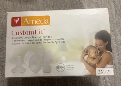 Bridas de pecho Ameda Custom Fit, 2M/2L, nuevas en caja Foto 1 de 4