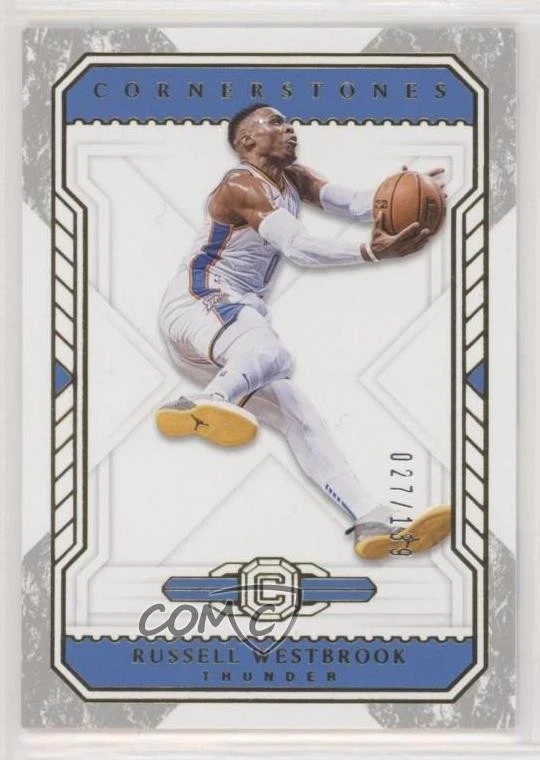 2018-19 Panini Cornerstones /139 Russell Westbrook #130 - Image 1 of 2