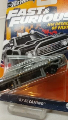 Hot Wheels  '67 El Camino Fast & Furious HW Decades Of Fast New Sealed - Image 1 of 4