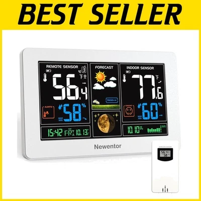 Digital Weather Thermometer with Barometer - Image 1 of 4