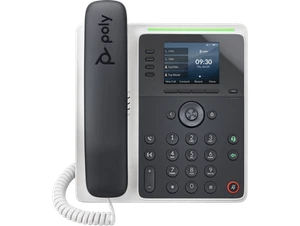 Téléphone IP Poly Edge E220 et compatible PoE - Photo 1/4