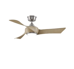 Fanimation Wrap Custom Indoor Ceiling Fan in Brushed Nickel- MOTOR ONLY - Picture 1 of 5