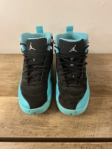Nike Air Jordan 12 Retro (GG) JADE 510815-017 SZ 5Y (Women 6.5) - Picture 1 of 8