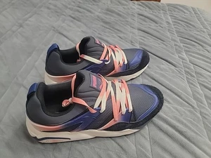 PUMA Blaze Of Glory Psychedelics Lace Up Mens Black Sneakers Casual Shoes 9.5 - Picture 1 of 10