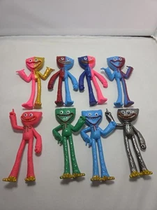 Figura de acción 8 Poppy Playtime Gold Pink Scary Huggy Buggy y más Bendy - Imagen 1 de 3