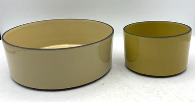 Revol Caractere Porcelain Serving Salad Bowls Culinary Grade France Set - Image 1 of 4