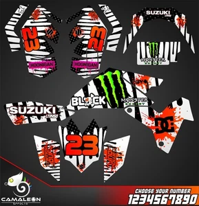 Suzuki LTR 450 ATV stickers decals graphics kit 2006 2007 2008 2009 2012 to 2014 - Picture 1 of 1