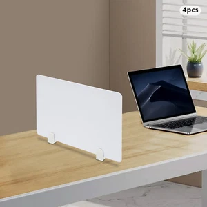 Desk Divider 4X Desk Dividers Office Desk Partitions Privacy Desk Panel w/ Clamp - Picture 1 of 24