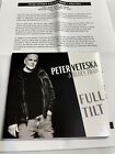 Peter Veteska & Blues Train:  Full Tilt (Nm Cd) W Rare Promo Sheet