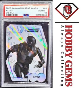 K-2SO PSA 10 2023 Kakawow Phantom Disney100 Star Wars Die Cut #65