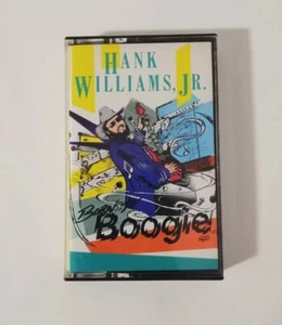 Hank Williams Jr - Born to Boogie (Cassette, 1987)  - Picture 1 of 2