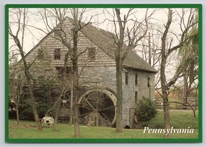 Postkarte PA Lancaster Pennsylvania Old Mill Amish Seasons Sammlung - Bild 1 von 2