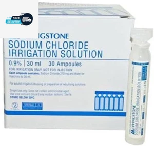Livingstone Saline Eyewash and Wound Irrigation Sterile 30 Ml - Picture 1 of 12
