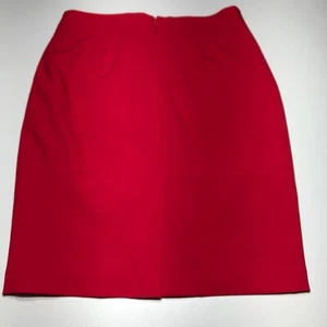 New Skirt Womens Size 10 Emily Coral Berry Pencil Knee Length Lined NWT - Picture 1 of 12