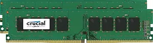 Crucial 8GB Kit 2x 4GB DDR4 2400 Mhz PC4-19200 Desktop Memory DIMM 288-pin RAM - Picture 1 of 1