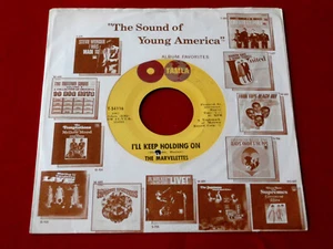 SOUL~ MARVELETTES~ I'LL KEEP HOLDING ON~ VG++~ NO TIME FOR TEARS~ TAMLA - Picture 1 of 2