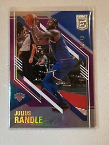 2020-21 Donruss Elite Julius Randle */49* Purple Parallel #17 New York Knicks SP