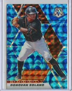 2021 Panini Mosaic Mosaic Reactive Blue #152 Donovan Solano - Picture 1 of 1