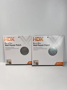 HDX 6 in. x 6 in. Drywall Wall Repair Patch x2 - Picture 1 of 2