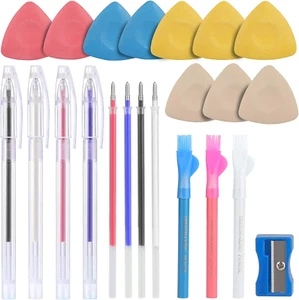 Camptek Tailors Chalk,Sewing Fabric Chalk and Fabric Markers for Quilting,10Pcs - Picture 1 of 12