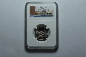 2012 P Chaco Culture Quarter NGC MS68 - Picture 1 of 2