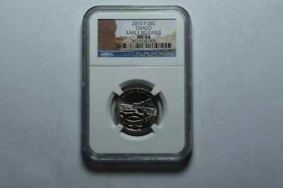 2012 P Chaco Culture Quarter NGC MS68 - Image 1 of 2