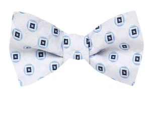 Men's 100% Silk Designer Self Tie Woven Bowtie- NWT - Picture 1 of 3