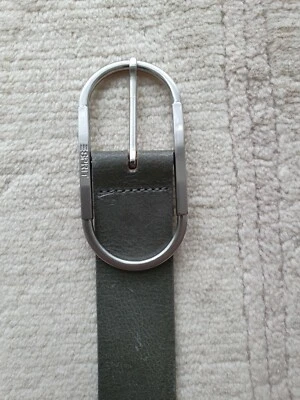 Gürtel – schilfgrün – Leder – Länge: 80 cm – Breite: 4 cm, ESPRIT - Bild 1 von 4