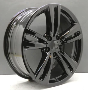 BMW F30 3 SERIES M SPORT 442M 19" ALLOY WHEEL BLACK 7852493 FRONT GENUINE X 1 - Picture 1 of 14