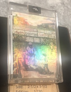 Andrew Thiele Heritage Companion Card Fathers Day 11/1230 Foil Topps Project