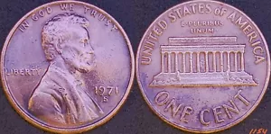 1971 S Lincoln Memorial Cent / Penny / DDO / DDR - Picture 1 of 12