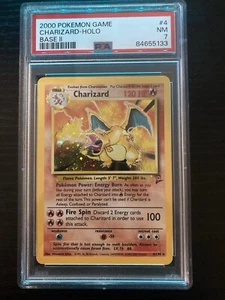 Juego Base 2 - Charizard 4/130 - PSA 7 NM - Imagen 1 de 2