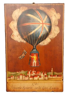 B. D'ARTE F. CONZ - VINCENZO LUNARDI 1784 - QUADRO SU LEGNO - CM 45X30 - Imagen 1 de 3