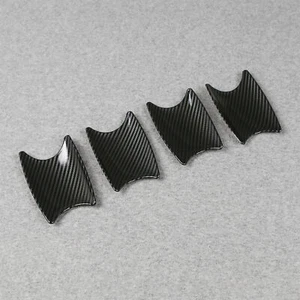 Ajuste para Nissan New Kicks 2025 Puerta Cuenco Manija Cubierta Borde Fibra de Carbono Negro - Imagen 1 de 9