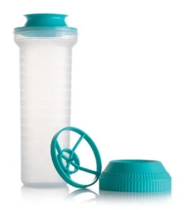 ★ Tupperware ★ Shaker ★ Schüttelbecher ★ MIX MAX ★ weiß/mintgrün ★ 750ml ★ NEU - Bild 1 von 2