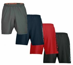 2XL/XL/Med Nuevo con etiquetas Para Hombre Under Armour Heatgear Impreso lanzamiento 7-in Funcionando Shorts