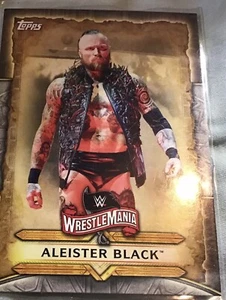 2020 Topps WWE Road to WrestleMania Roster Trading Card #WM-8 ALEISTER Black - Picture 1 of 2