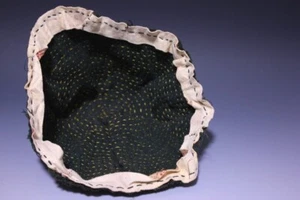 Japón Antiguo Edo Forro de Kabuto Piezas Reparación Yoroi Armadura Katana Samurai 6542 - Imagen 1 de 7